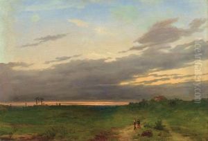 Paesaggio Con Viandanti by Carlo Piacenza