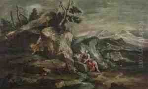 Paesaggio Con San Girolamo by Giuseppe Antonio Pianca