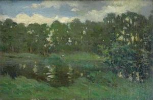 Pejzaz Letni by Henryk Piatkowski