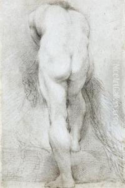 Academie D'homme En Pied Vu De Dos - view 1