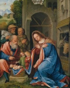 L'adorazione Dei Pastori by Martino Piazza Di Lodi
