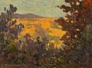 View Of Marin County From Tiburon by Gottardo Piazzoni