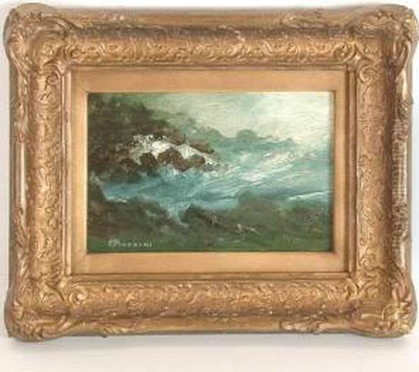 Piazzoni, Painting, Rough Surf - view 1