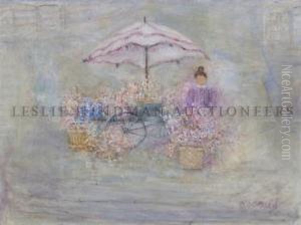 Flower Cart In Spring - view 1