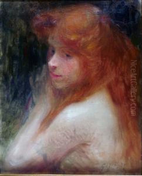 Portrait De Jeune Fille Rousse - view 1