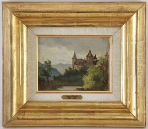 Chateau Dans Un Paysage