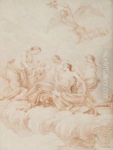 La Naissance De L'amour by Bernard Picart