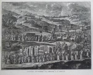 "convoi Funebre D'un Grand Fr La Chine" by Bernard Picart