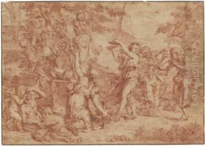 Bacchanal by Bernard Picart