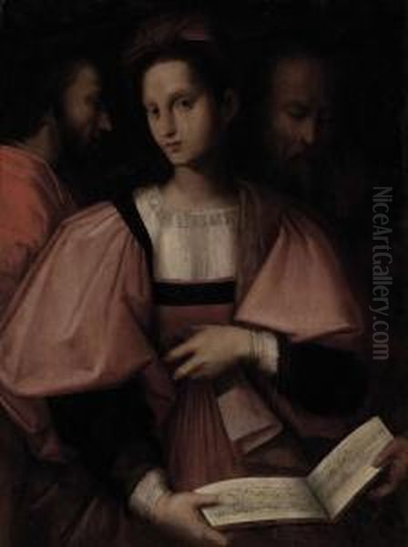 A Woman Reading Petrarch's 'il Canzoniere' - view 1
