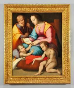 "madonna Con Bambino" by Andrea Piccinelli Il Brescianino
