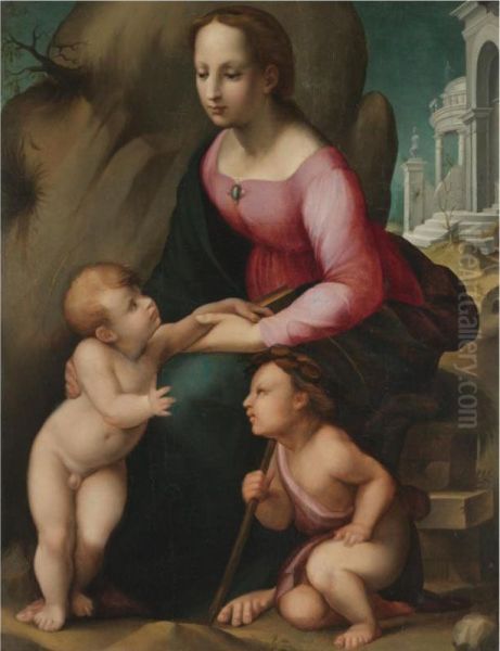 The Madonna And Child With The Infant Saint John The Baptist - view 1