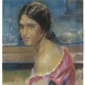 Volto Di Fanciulla by Gino Piccioni