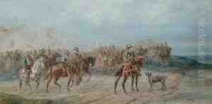 A Cavalry Troop by Olivier Pichat