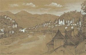 "ansicht Von Salzburg" by Rudolf Pichler