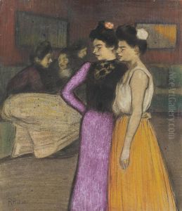 Scene De Cabaret by Ramon Pichot Gironès
