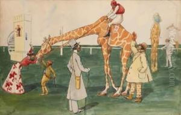 La Course De Girafes - view 1