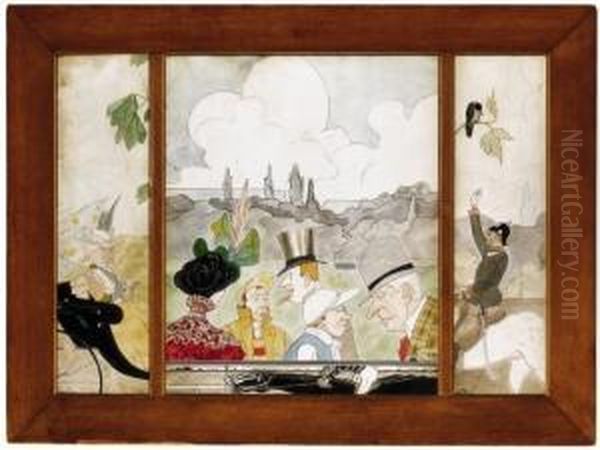 Horse-race - view 1