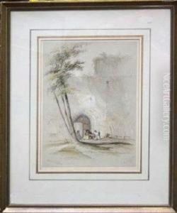 Entrance To Netley Abbey by Andrew Picken