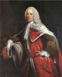 Portrait Of Edward, 11th Earl Of Derby by Henry Pickering