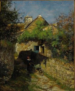 Spring In Pont-aven by William Lamb Picknell