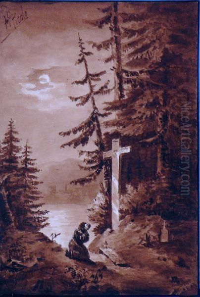 "orando En El Bosque" - view 1