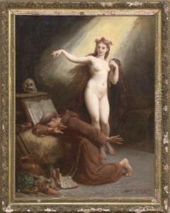 The Temptation Of Saint Anthony by Henri Pierre Picou