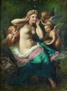 Venus Entouree De Putti