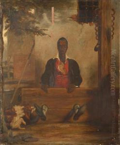 A Negro In The Stocks - view 1