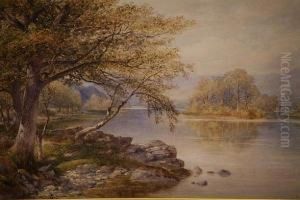 "windermere" - A View Of The Belle Isle Andfells Beyond