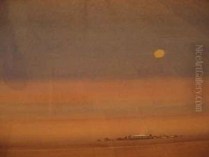 Road To Longreach by Henry Clarke Pidgeon