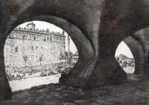Sandomierz by Jozef Pieniazek