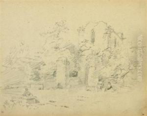 A Set Of Sketchbook Sheets by August Bedrich Piepenhagen