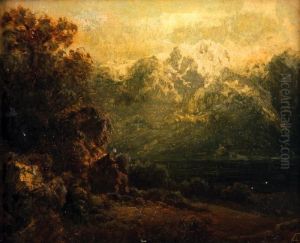 Horska Krajina by August Bedrich Piepenhagen