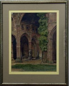 Melrose Abbey by Charles Franklin Pierce