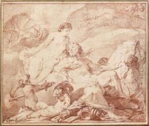 Vulcain Montrant A Venus Les Armes Forgeespour Enee