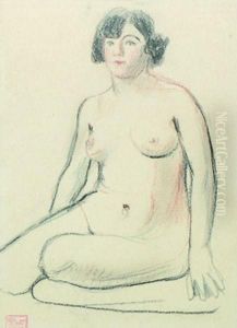 Nu Assis by Fernand Piet