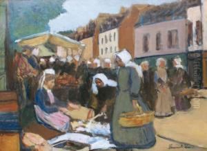 Marche En Bretagne by Fernand Piet