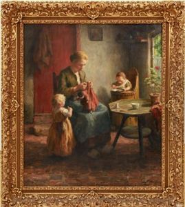 Mother Mending Doll