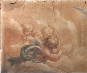 Angeli In Gloria by Pietro Da Cortona (Barrettini)