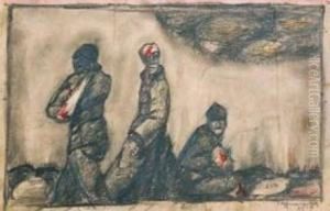 Prima Guerra Mondiale - Feriti by Hans Piffrader