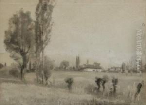 Cercle De, Ferme Dans Un Paysage Cercle De, Ferme Dans Un Paysage