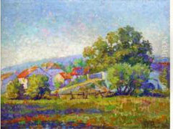 Paysage Pointilliste - view 1