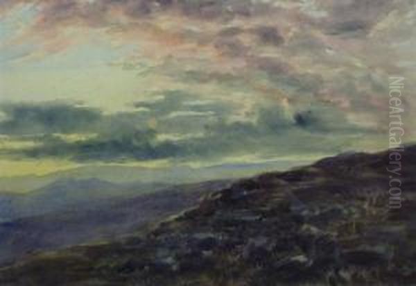 Moorland Sunset - view 1