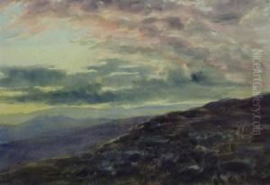 Moorland Sunset by Charles Pigott