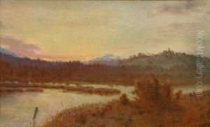 Lake And Mountains