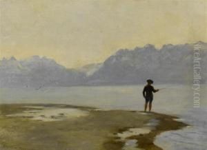 L'embouchure Du Boiron by Rodolphe Piguet