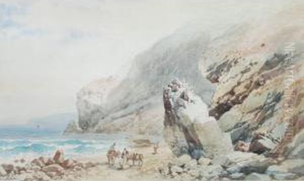 Coastal Scene With Cliffs - view 1