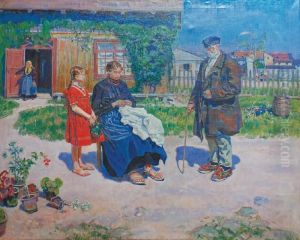Scena Rodzajowa by Gustaw Pillati