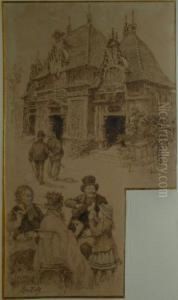 Pavillon Du Nicaragua A L'exposition Universelle Plume